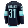 Dresovi Seattle Kraken 2024-25 Fanatics Premium Philipp Grubauer Domaći Navy - Muške